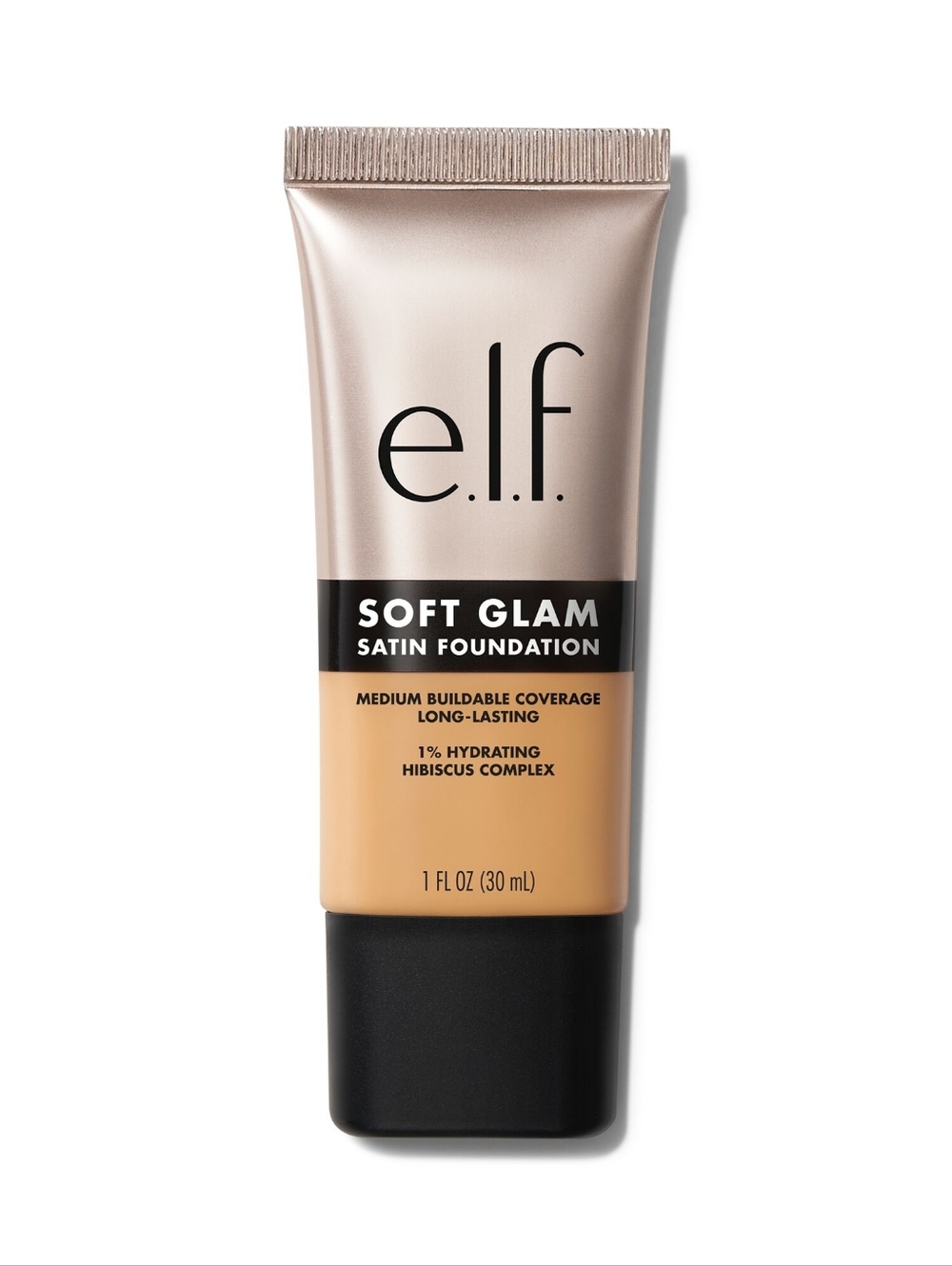 5/$25, Free: e.l.f cosmetics Soft Glam Satin Foundation (Shade: Medium Warm)